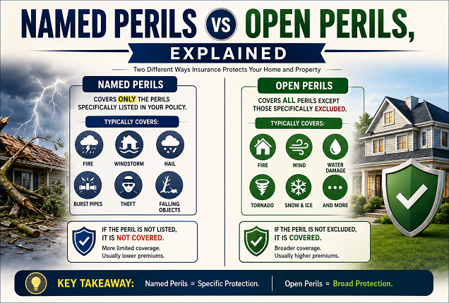 Named Perils vs Open Perils, Explained Named Perils vs Open Perils, Explained
